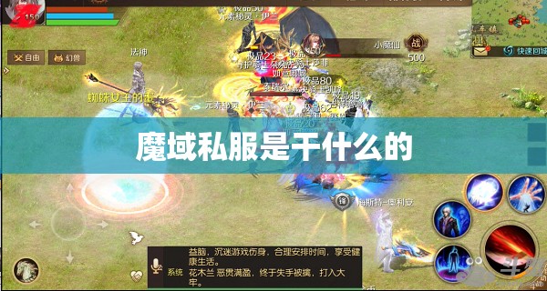 魔域私服是干什么的