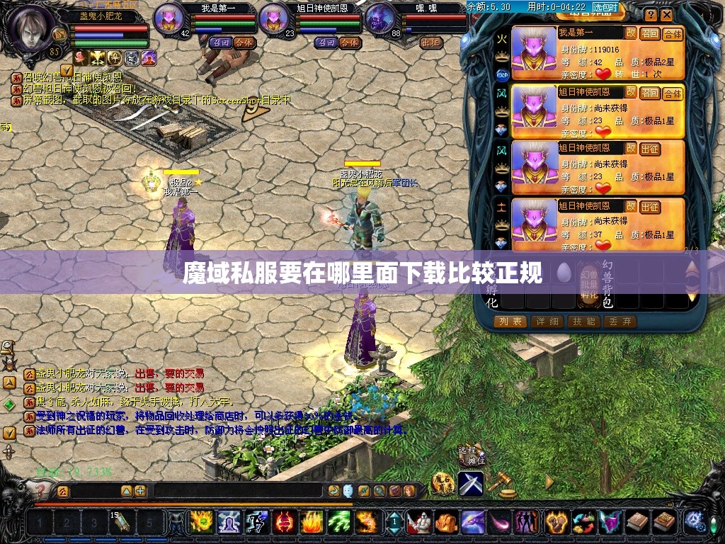 魔域私服要在哪里面下载比较正规